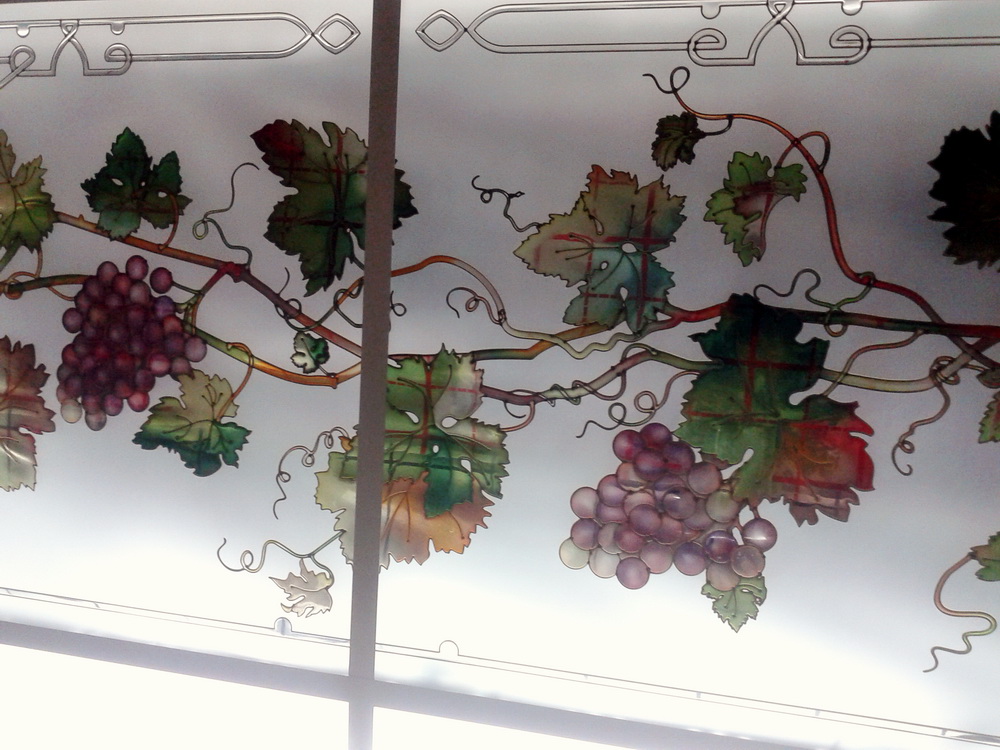 vitrazh v potolok vinograd art13_7